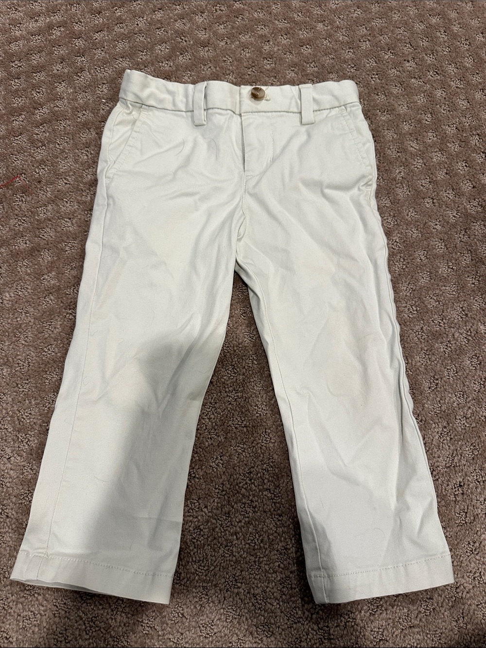 Vineyard Vines Cream Kids Chinos